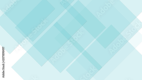 Fotografía Plain light blue background template with faint rectangle box contours