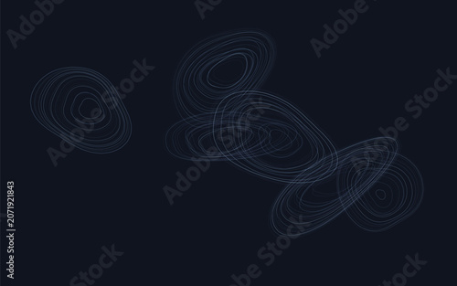 Modern Organic Vector Background with Layered Contour Line Design
