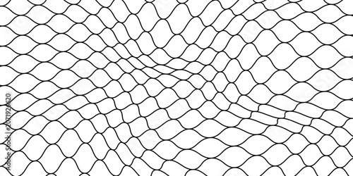 Mesh texture for fishing nets. Seamless pattern for sportswear or soccer goal, volleyball net, basketball hoop