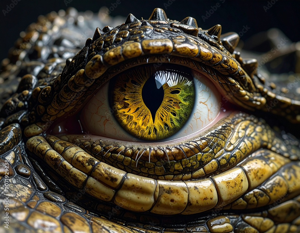 Fototapeta premium Krokodil