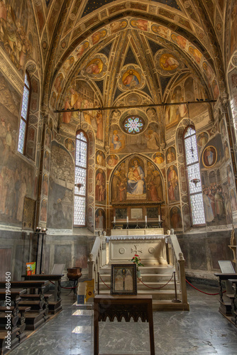 Padua Cathedral interior. Padua, Veneto, Italy.
