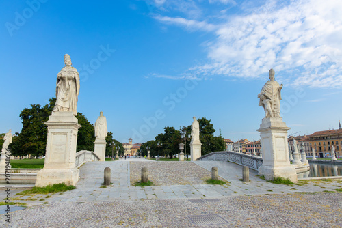 Prato della Valle Square. Padua, Veneto, Italy.