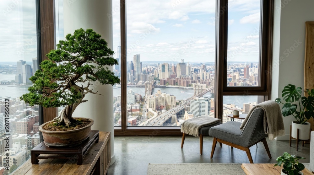 Fototapeta premium living room interior
