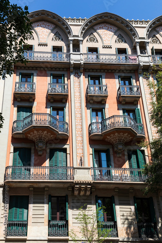 Fragment of old building