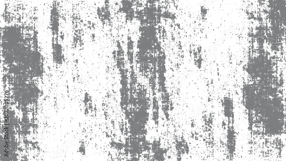 Fototapeta premium Abstract grunge texture on white background distressed black and white scratched wall overlay vintage rough backdrop