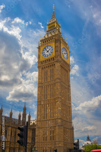 Big Ben Clock Tower in London England