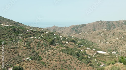 Spectacular mountain scenery, Competa, Andalusia