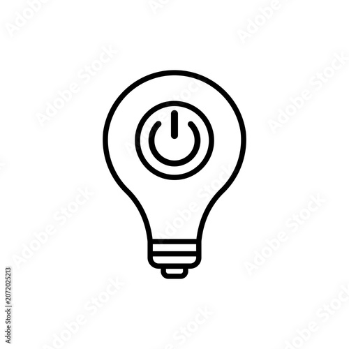 Light bulb icon. containing solution, innovation, creative thinking symbol, PNG transparent background