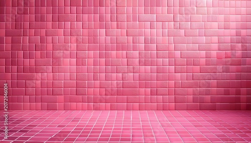pink tile wall chequered background bathroom floor texture ceramic wall and floor tiles mosaic background in bathroom