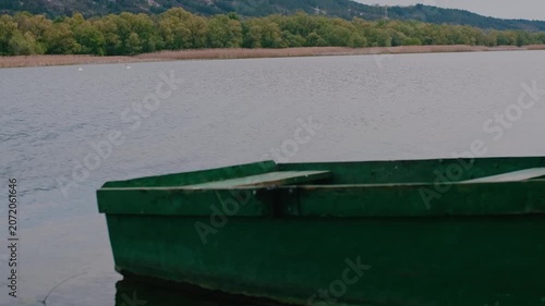 spring nature on the banks of the Dniester