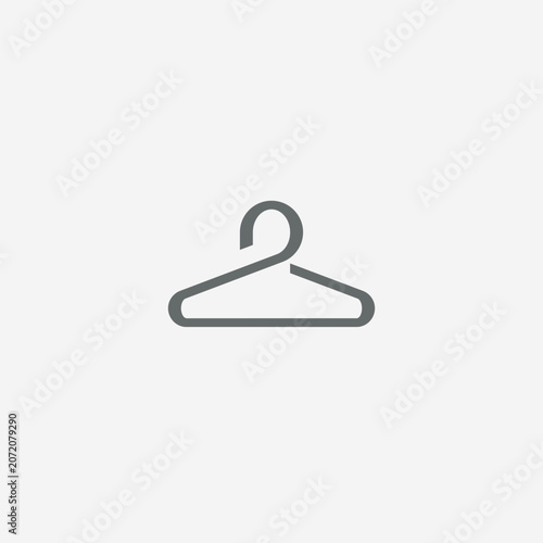 Hanger logo or icon design