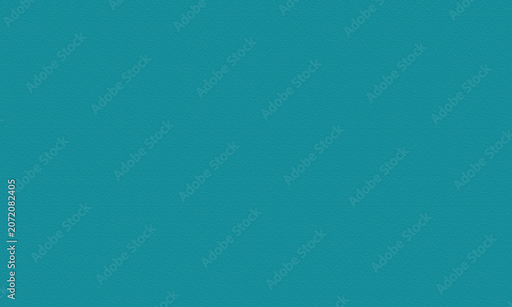 Fototapeta premium Teal blue solid color background