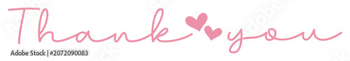 Thank You | Thank You Heart Artwork | Vector Design
