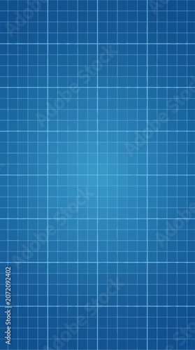 Valokuva Vector illustration recreate an image of grid background with blue tone