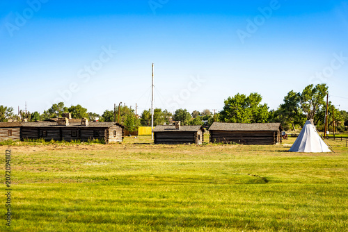 Foto Street View of Historic Fort Caspar Barracks
