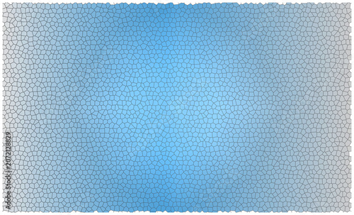 Blue gradient background with cracked texture effect on white background