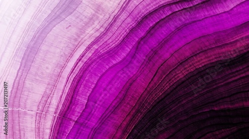 Close-up of Vibrant Pink and Purple Natural Grain Pattern with Abstract Texture