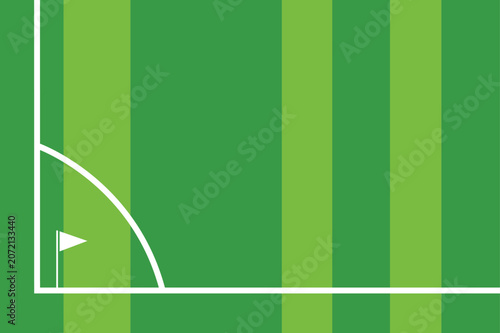 Football Corner Flag Vector Background