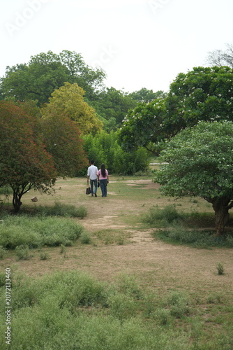 Couple at Garden New Delhi