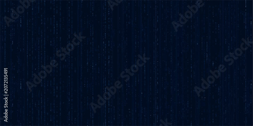 Принти на полотні Dark Blue Abstract Fabric Texture Background with Denim Textile Pattern and Cott