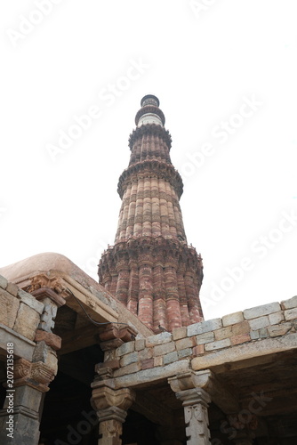 Qutub Minar Complex in New Delhi, India, contains masterpieces of Indo-Islamic art.
