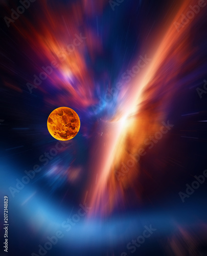 planet in space