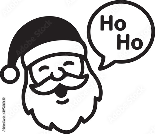 Christmas Holiday Santa Claus Vector Pack
