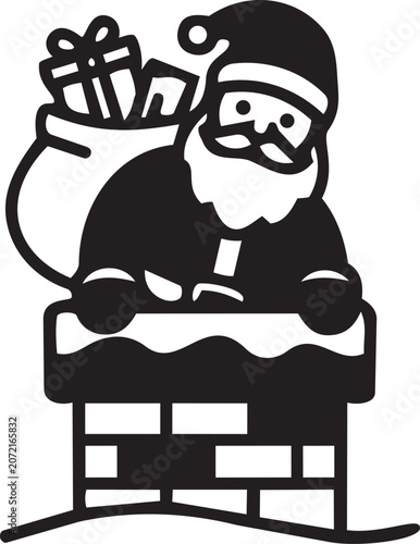 Christmas Holiday Santa Claus Vector Pack