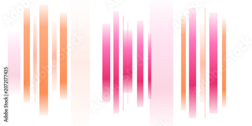 Abstract sound wave visualization with vertical gradient bars for digital audio media design