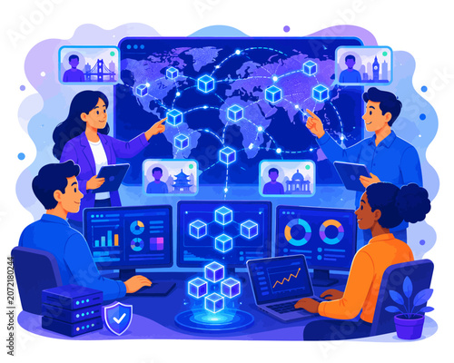 Global tech operations in action