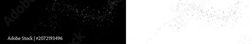 Foto Abstract silver glitter swirl moves in PNG with dynamic shine and modern style