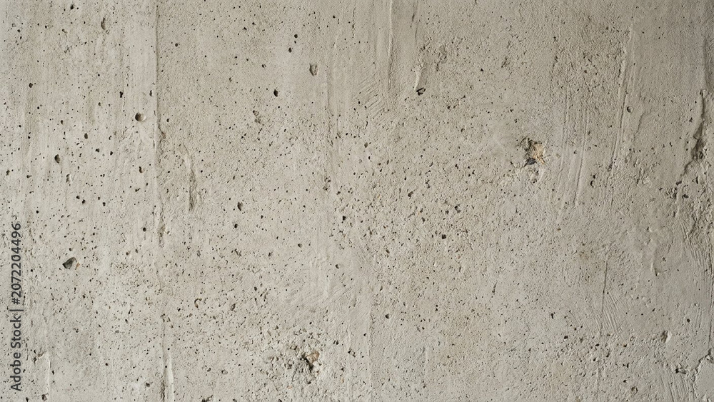 Fototapeta premium Raw Concrete Wall Texture Background Light Grey Surface