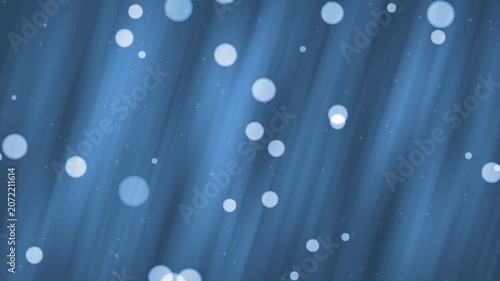 Abstract diagonal bokeh particles gradient background animation