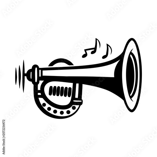 lithophone percussion instrument icon silhouette illustration for ancient music rhythm and cultural design
