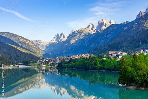 Lake Caterina, Auronzo di Cadore. Italy