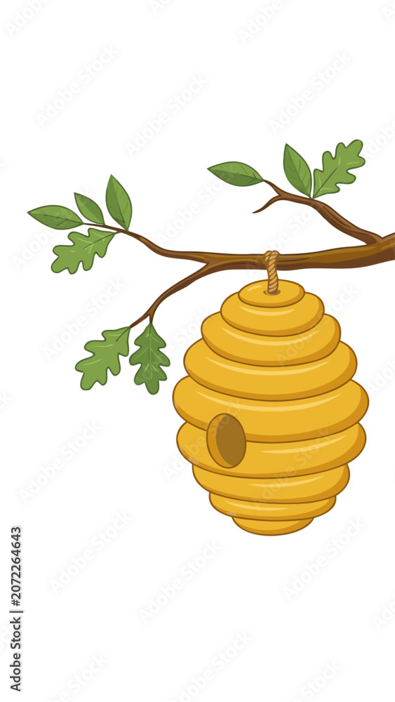 Fototapeta premium bee home , honey