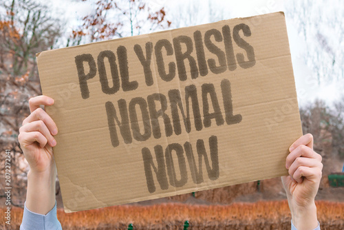 Photos "Polycrisis normal now" Global emergencies have become typical