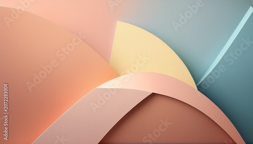 Elegant Pastel Gradient With Smooth Transitions Minimal Abstract Background For Modern Branding And Product Display Mockup
