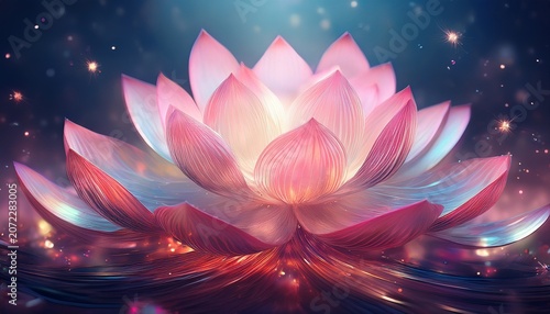 Dreamy Pink Lotuses In Motion