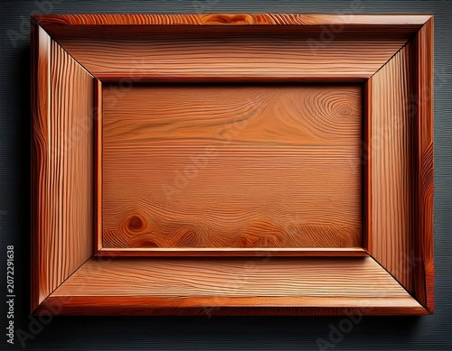 wooden picture frame