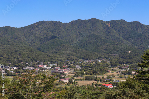 山中湖村の街並み（山梨県山中湖村）
