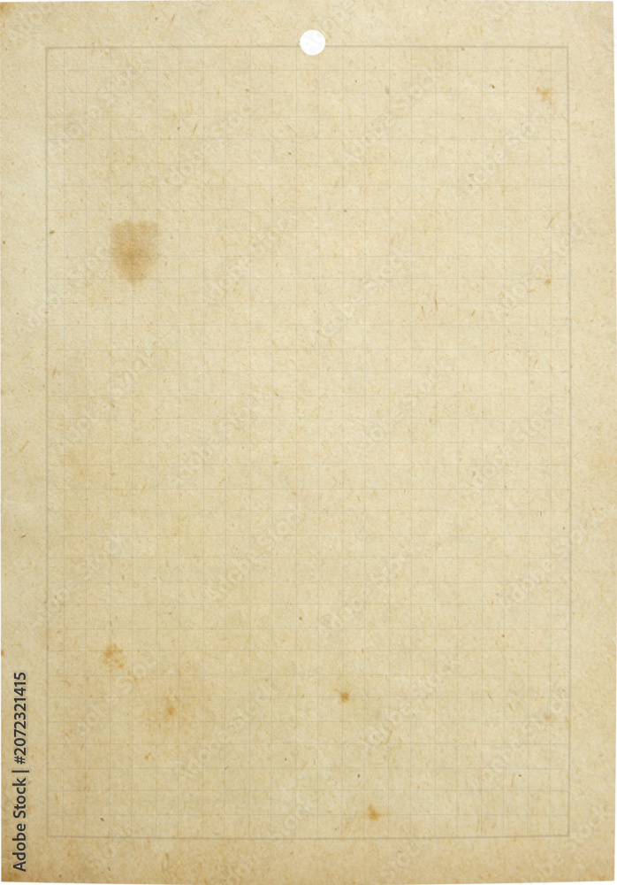 Fototapeta premium Notebook Page Texture Vintage Grunge