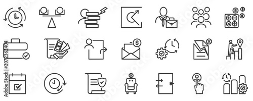 FTE banner vector illustration concept of full time equivalent with icon of full-time, equivalent, employee, workload, measure, comparability and FTE universe icon set