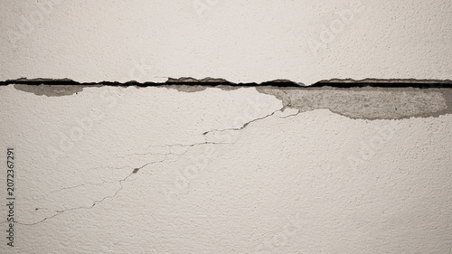 Cracked Wall Texture with Damage and Imperfections Close Up