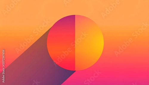 A half sun is setting downwards icon sunset concept for graphic design, logo, website, social media, mobile app, UI illustration

