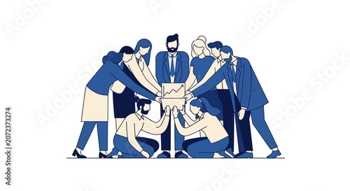 Business People Teamwork Collaboration.