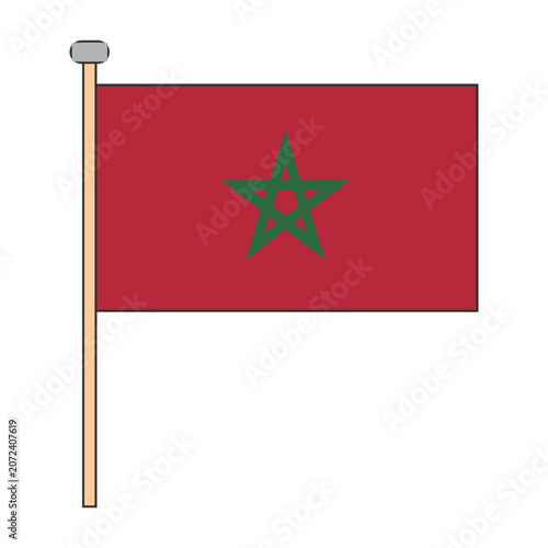 Morocco Flag Pole Design