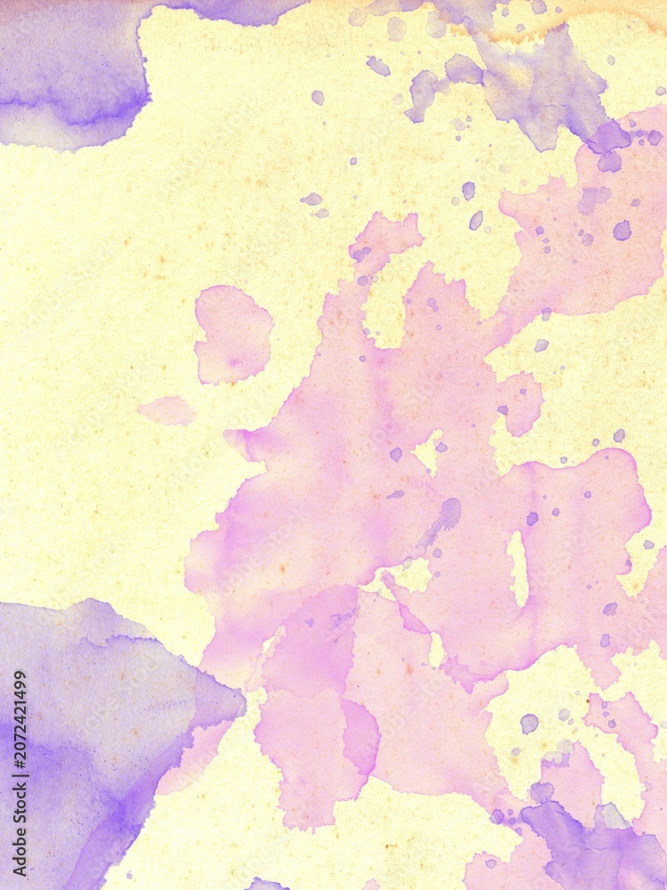 Fototapeta premium Watercolor abstrak on papper texture marbeltone background 