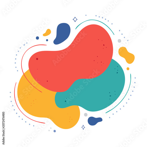 Abstract brain vector illustration