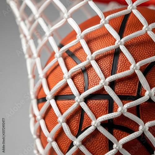 Close-up of woven rattan basket texture pattern.